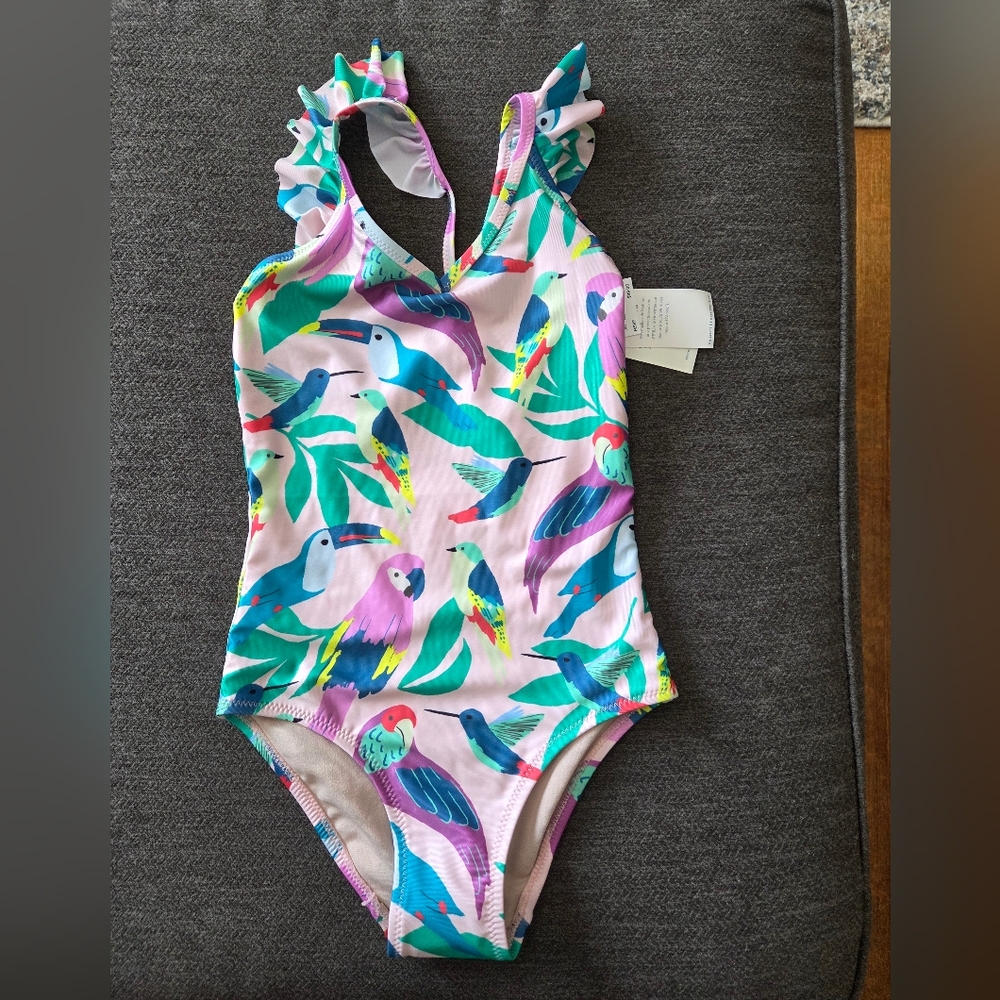 Tea Collection NWT One Piece Swimsuit Size 7